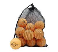 Magicorange Tennis Balls, 12 Pack Advanced Training Tennis Balls Practice Balls, Pet Dog Playing Balls, Come with Mesh Bag for Easy Transport, Good for Beginner Training Ball (Orange)