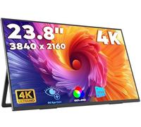 MAGICRAVEN Portable Monitor 4K UH 23.8", Extender Portable Screen Extender IPS 100% sRGB with Speakers, USB-C/HDMI Portable External Display, Portable Monitor for Laptop/PC/Mac/Phone/PS/Switch
