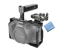 MAGICRIG Full Cage for BMPCC 6K Pro & 6K G2 with Cheese Top Handle T5 SSD Card Clamp for Blackmagic Design Pocket Cinema Camera 6K Pro & 6K G2