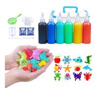 Magics Water Elfs Kits - Aqua Fairys Water Gel Kit For Kid, Gels Magics Waters Elfs Toy Kits, Squishy Maker Kit, Creative Art Crafts For Kid Activities - Birthday Gift For Girls Boys Ages 5+
