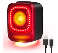 Magicshine SEEMEE 200 V3.0 USB C Rechargeable Bike Tail Lights,200 Lumens Max Output,360° Visibility, Smart Brake Sensor IPX6 Waterproof Rear Bike Lights for Road Urban Cyclists