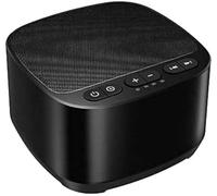 Magicteam Sleep Sound White Noise Machine with 40 Natural Soothing Sounds and Memory Function 32 Levels of Volume Sleep Timer Sound Therapy for Baby Kids Adults (Black)