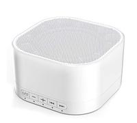 Magicteam Sound Machines White Noise Machine with 20 Non Looping Natural Soothing Sounds and Memory Function 32 Levels of Volume Sleep Sound Timer Therapy for Baby Kids Adults (White Little)