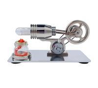 MagicTech Hot Air Stirling Engine Motor Metal Physics Education Electricity Power Cylinder Model JY32