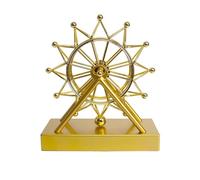 MagicTech Wheel Model Ornament Kinetic Decoration Gold Creative Garden Home Gift Tabletop Toy Decorative for Office PH48
