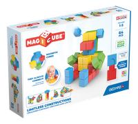 Magicube Full Colour Recycled - 64 Magnetic Shapes