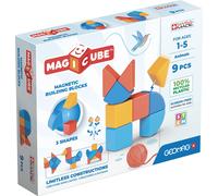 Geomag Magicube Magnetic Shapes Animals - 9 Pieces, Multi