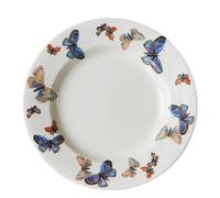 MAGICVOGEL Ceramic Dinner Plate Cake Plate 20.5 cm Breakfast Plate Dessert Plate Modern Serving Plate Serving Plate for Steaks Spaghetti Sandwich Cake Snacks (Butterfly)