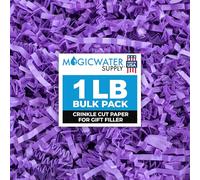 MagicWater Supply Crinkle Cut Paper Shred Filler-1LB Purple-Decorative & Protective Packaging for Bridesmaid Gifts & Bridesmaid Proposal Gifts Holiday Stuffers Birthdays Wedding & Anniversaries