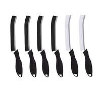 MagicWipe® Crevice Cleaning Brush - Narrow Gap Magic Brush for Deep Cleaning Window Tracks, Shower Door, Kitchen Sink, Sliding Door Rails, Corners & Grooves - Ergonomic Handle & Durable Bristles (6)