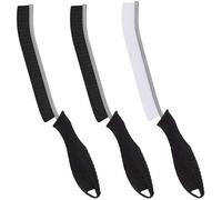 MagicWipe® Crevice Cleaning Brush - Narrow Gap Magic Brush for Deep Cleaning Window Tracks, Shower Door, Kitchen Sink, Sliding Door Rails, Corners & Grooves - Ergonomic Handle & Durable Bristles (3)