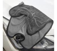 MagicWipe® Microfiber Car Drying Towel - 650 GSM (60 x 90) Ultra-Absorbent, Car Detailing Drying Cloth, Edgeless Double-Twist Pile, Lint-Free Plush Towel for Cars, Trucks - Fast Water Absorption