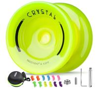 MAGICYOYO Responsive YoYo for Kids 8-12 or Above, CRYSTAL Yoyo K2 Glow YoYo in the Dark, 2 in 1 Responsive & Unresponsive Yo Yo, Finger Spin Trick Yo-Yo for Advanced Player
