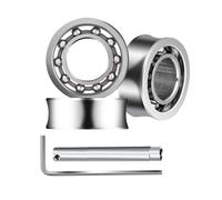 MAGICYOYO Unresponsive Yoyo Bearings - Pack of 3 Stainless Steel U Type Professional 10 Ball Yoyo Bearings for K1