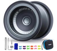 MAGICYOYO V13 Professional Yoyo - Dual Mode Responsive & Unresponsive Yo Yo for Kids & Advanced Players, Easy Finger Spin Tricks, Durable Metal + PC Hybrid, Includes Yoyo Accessories