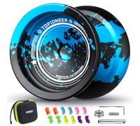 MAGICYOYO Yoyo V12 Responsive Yo Yo for Kids 8-12 or above, Finger Spin Tricks Yoyo, Professional Unresponsive Yo-yo for Pros, Includes 12 Strings and Complete Accessory Kit for Tricks