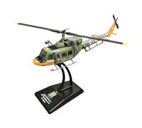 MagiDeal 1/100 Diecast Helicopter Model Simulation Airplane Model Learning Toy Collection with Display Stand for Living Room Home Cafe