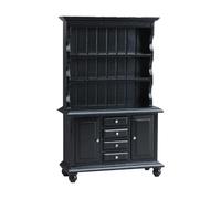 MagiDeal 1/12 Scale 3 Layer Display Cabinet with Drawers and Doors Mini Organizer Showcase for Building Layout DIY Scenery Accessories