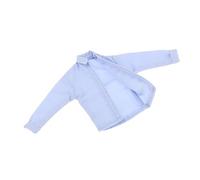MagiDeal 1:12 Scale Miniature Shirt Male Figure Shirt Costume Dolls Dress up Accessory Miniature Costume for 6inch Male Figures Accessories, blue