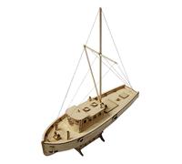 MagiDeal 1/30 Wooden Ship DIY Kit Sailing Boat Kit Unique Educational DIY Craft Woodcraft for Collections Gifts for Friends and Family