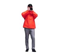 MagiDeal 1/64 Miniature People Figurine People Figure Diorama Accessory Standing Pose Miniature Scene Decor Model Train Scenery Figure
