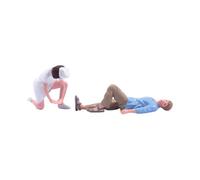 MagiDeal 1/64 Scale Diorama Figures Miniature Layout Realistic Street People Models for Model Building Kits Model Trains Fariy Garden