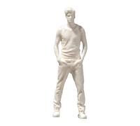 MagiDeal 1:64 Scale Miniature Male Figure Miniature People Scene Props,Tiny People Model for Diorama Scene Decor Accessories, unpainted