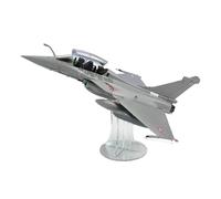 MagiDeal 1/72 Fighter Jet Aircraft Model Diecast Aircraft Gift Ornament Airplane Model with Display Base for Cafe TV Cabinet Bookshelf