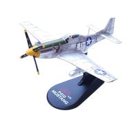 MagiDeal 1:72 Scale P- Fighter Model Airplane Model Commemorate Realistic Display Collection Desktop Decoration for Living Room Bar