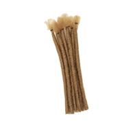 MagiDeal 10 Pieces Hair Extensions Dreadlock DIY Easy to Install 20cm Twist Braid Braiding Hair for Women Men Dating Cosplay Traveling, Brown