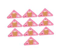 MagiDeal 10 Pieces Triangular Paper Clips Useful Corner Protection Document Clip Corner Paper Clip for Documents, Dog