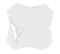 MagiDeal 100 Sheets Embroidery Topping Film Precut Transparent Wash Away Stabilizer Embroidery Topper for Embroidery Machine Quilting Hand Sewing, 10 x 10 Inch