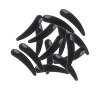 MagiDeal 100x Mini Curved Cosmetic,Mixing DIY Accessories, Mixing Sticks All Skin Type Facial Cream Spoon Cosmetic, black