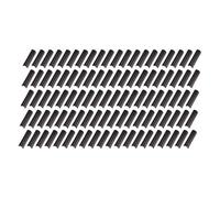 MagiDeal 100x U Shaped Tile Cut Sleeve Replaces Essential Accessory, Spare Parts for Kitchen, Dorm, Training Room Construction Site, Black