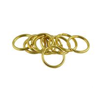 MagiDeal 10pcs 25/35 mm Brass Split Key Rings Chain Charms Clasp Loop Findings DIY Crafts - Antique , 25mm