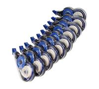 MagiDeal 10Pcs Correction Tape with Dispenser,Wrong Out Tear Resistant Students Easy to Use for Journal Handwriting Planner, Black