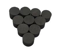 MagiDeal 10Pcs Drum Trigger Sponge Column for Training Replacement Silent Practice DIY Electronic Drum with Sticky Backing 20mm High, 19x20mm