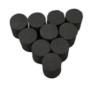 MagiDeal 10Pcs Drum Trigger Sponge Column for Training Replacement Silent Practice DIY Electronic Drum with Sticky Backing 20mm High, 36x20mm