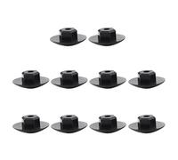 MagiDeal 10pcs Rubber Waterproof Dustproof Bike Headset Cover Screw Caps