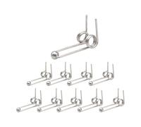 MagiDeal 10x Double Return Replacement Anti Rust Metal Wire Diameter: 1.2mm for Iron Rod Hair Rollers Perm Rod, 30mm