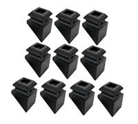 MagiDeal 10x Iron Baluster Shoes 45 Degree Iron Balusters Slant Shoes Stylish Indoor for 1/2 inch Square Interior Balusters Decorative