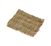 MagiDeal 10x Rabbit Grass Mat Woven Bed Mat Grass Hay Mats Bunny Bed Nesting Grass Woven Bed Hamster Grass Mat for Rabbit Chinchilla, Large 40cmx28cm