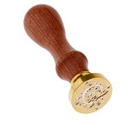 MagiDeal 1x Letter A-Z Alphabet Stamp Seal Sealing Wooden Handle for Envelope Card DIY - C, Wood