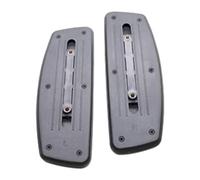 MagiDeal 2 Pieces Office Chair Replacement Arm Rest with Mounting Hole Wear Resistant Accessories Universal Water Resistant, Sliding Mount