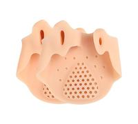 MagiDeal 2 Pieces Toe Support Pads Spacers Correct Relax 3 Holes with Cushion Toe Separators Toes Correctors for Boys, Nature