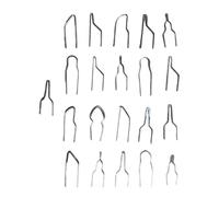 MagiDeal 21 Pieces Pyrography Pen Tips Wood Burning Wire Nibs DIY Pyrography Wire Pen Nibs Replacement for Soldering Carving Embossing