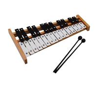 MagiDeal 27 Note Wooden Xylophone Hand Knock Piano Toy Compact Glockenspiel Musical Instrument for Family Concert Kids Adults