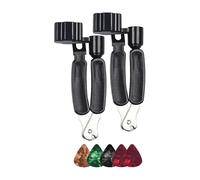 MagiDeal 2Pcs Guitar String Winders Bridge Pin Puller Accessories DIY Luthier Supplies String for Bass Electric Guitars Banjos