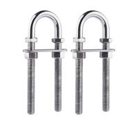 MagiDeal 2Pcs Marine Boat Stern Bow Eye Tie Down U Bolts Ski Towing Devices Stainless Steel for Outside Yacht Outdoor Sports Boating