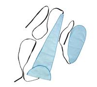 MagiDeal 2Pcs Saxophone Cleaning Cloth Cleaning Cloth for Inside Tube Reusable Water Absorbent with Rope for Concert Practice Exercise